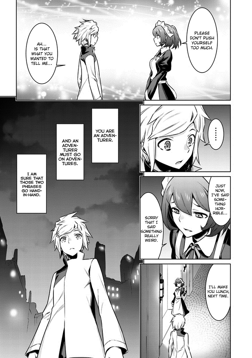 Dungeon ni Deai o Motomeru no wa Machigatte Iru Darou ka Chapter 37 page 17 - Chapter 37: To The Summit