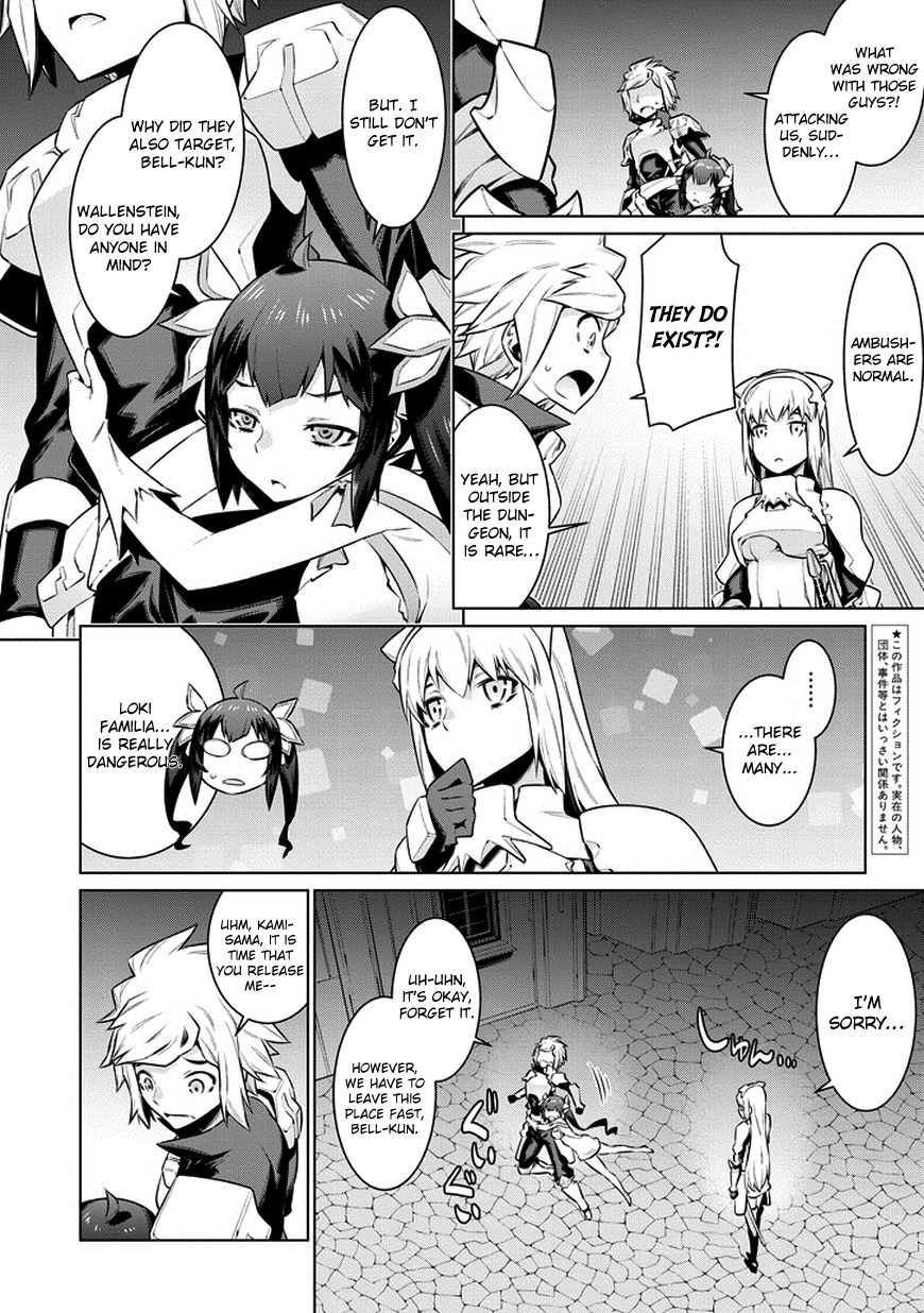 Dungeon ni Deai o Motomeru no wa Machigatte Iru Darou ka Chapter 37 page 6 - Chapter 37: To The Summit
