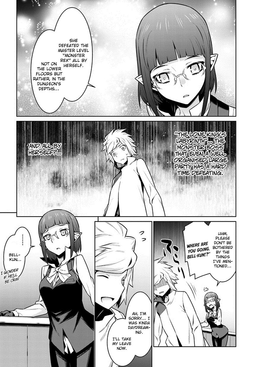 Dungeon ni Deai o Motomeru no wa Machigatte Iru Darou ka Chapter 37 page 9 - Chapter 37: To The Summit