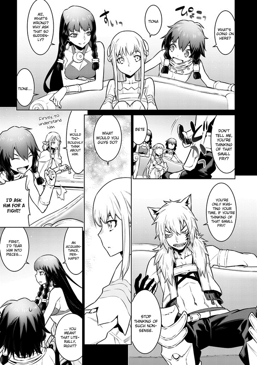 Dungeon ni Deai o Motomeru no wa Machigatte Iru Darou ka Chapter 38 page 4 - Chapter 38: Fear