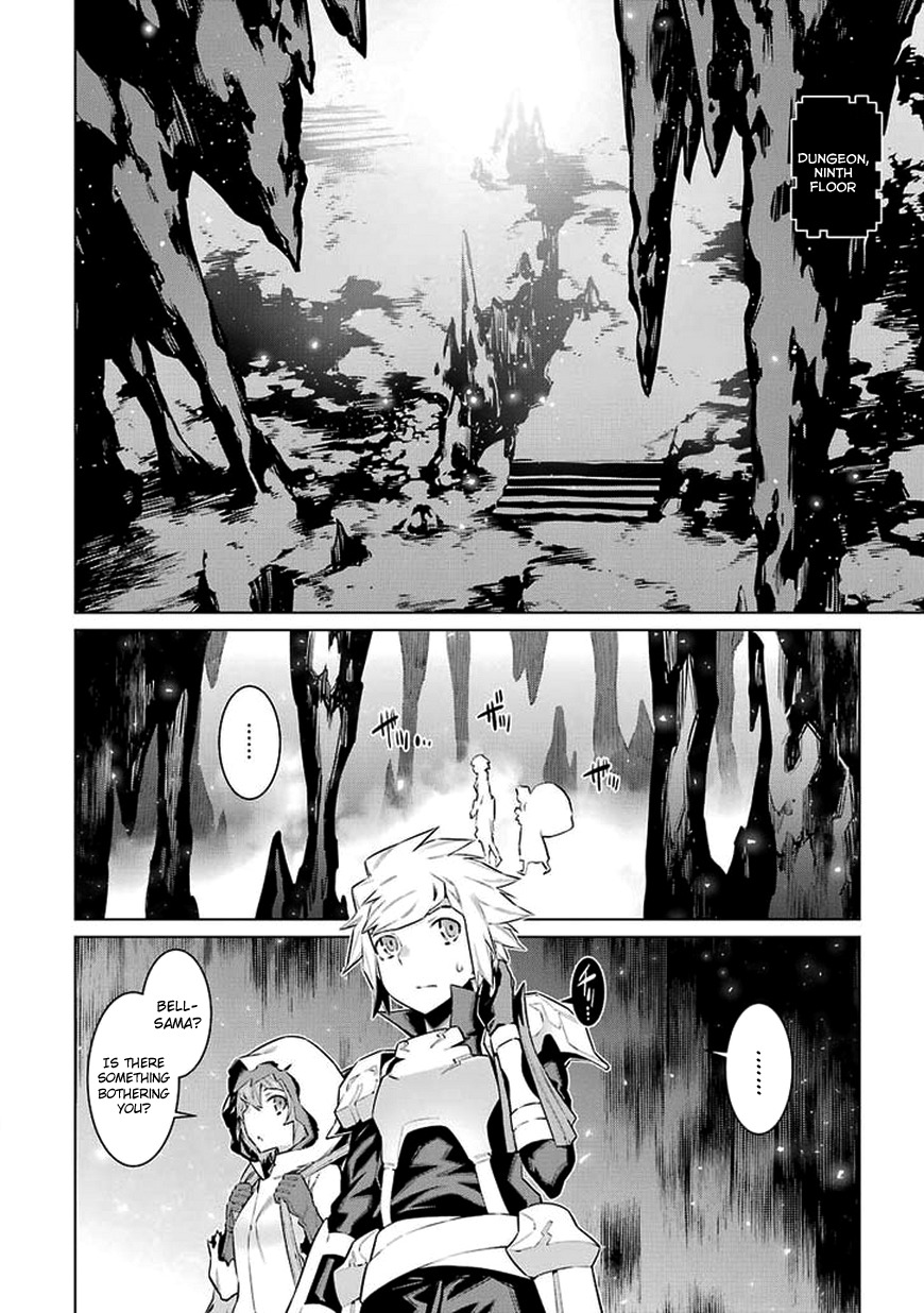 Dungeon ni Deai o Motomeru no wa Machigatte Iru Darou ka Chapter 39 page 13 - Chapter 39: Presentiment