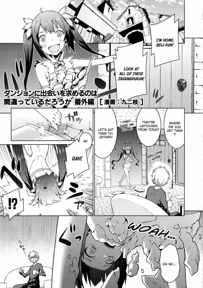 Dungeon ni Deai o Motomeru no wa Machigatte Iru Darou ka Chapter 4.5 page 2 - Chapter 4.5