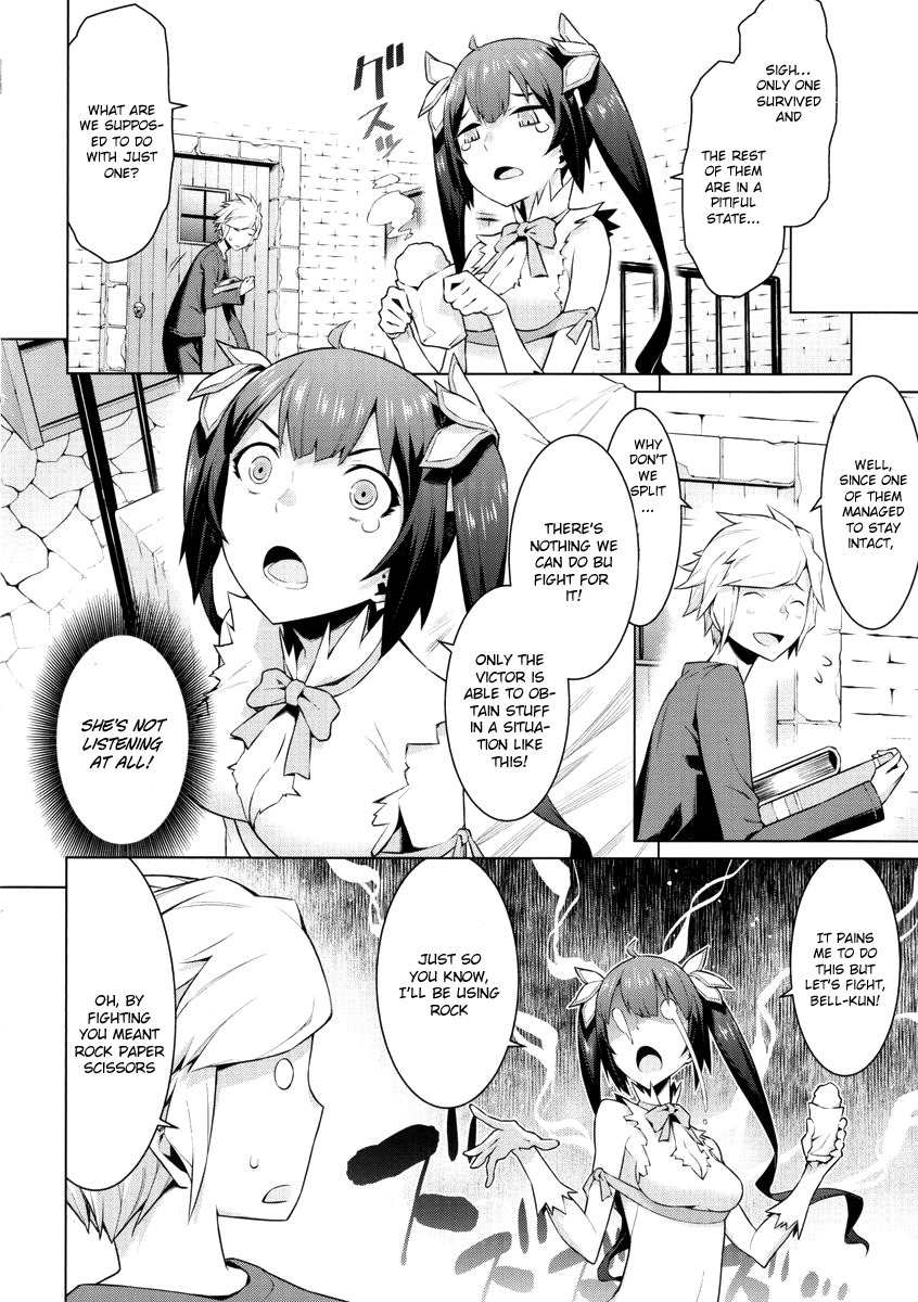 Dungeon ni Deai o Motomeru no wa Machigatte Iru Darou ka Chapter 4.5 page 3 - Chapter 4.5