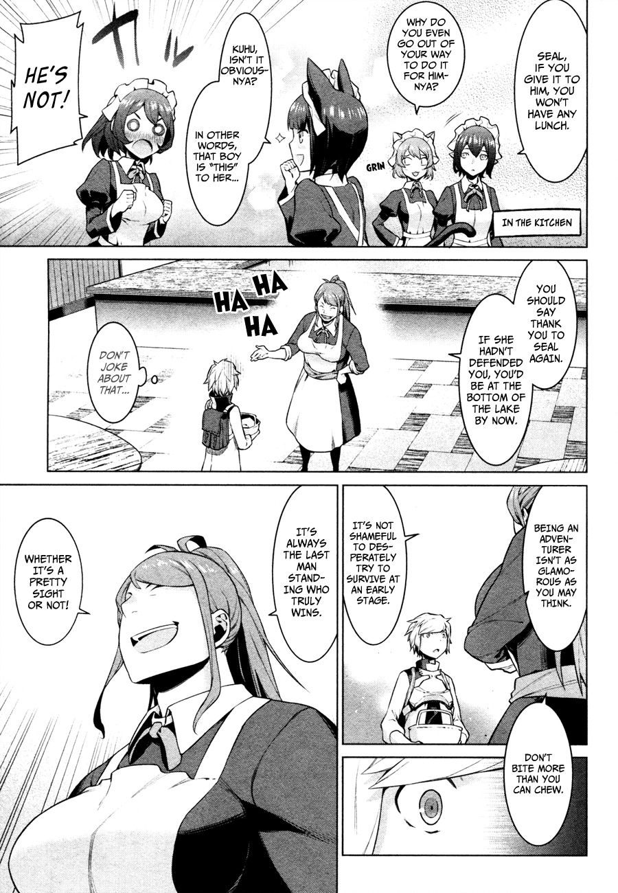 Dungeon ni Deai o Motomeru no wa Machigatte Iru Darou ka Chapter 4 page 13 - Chapter 4: I Want to Support You