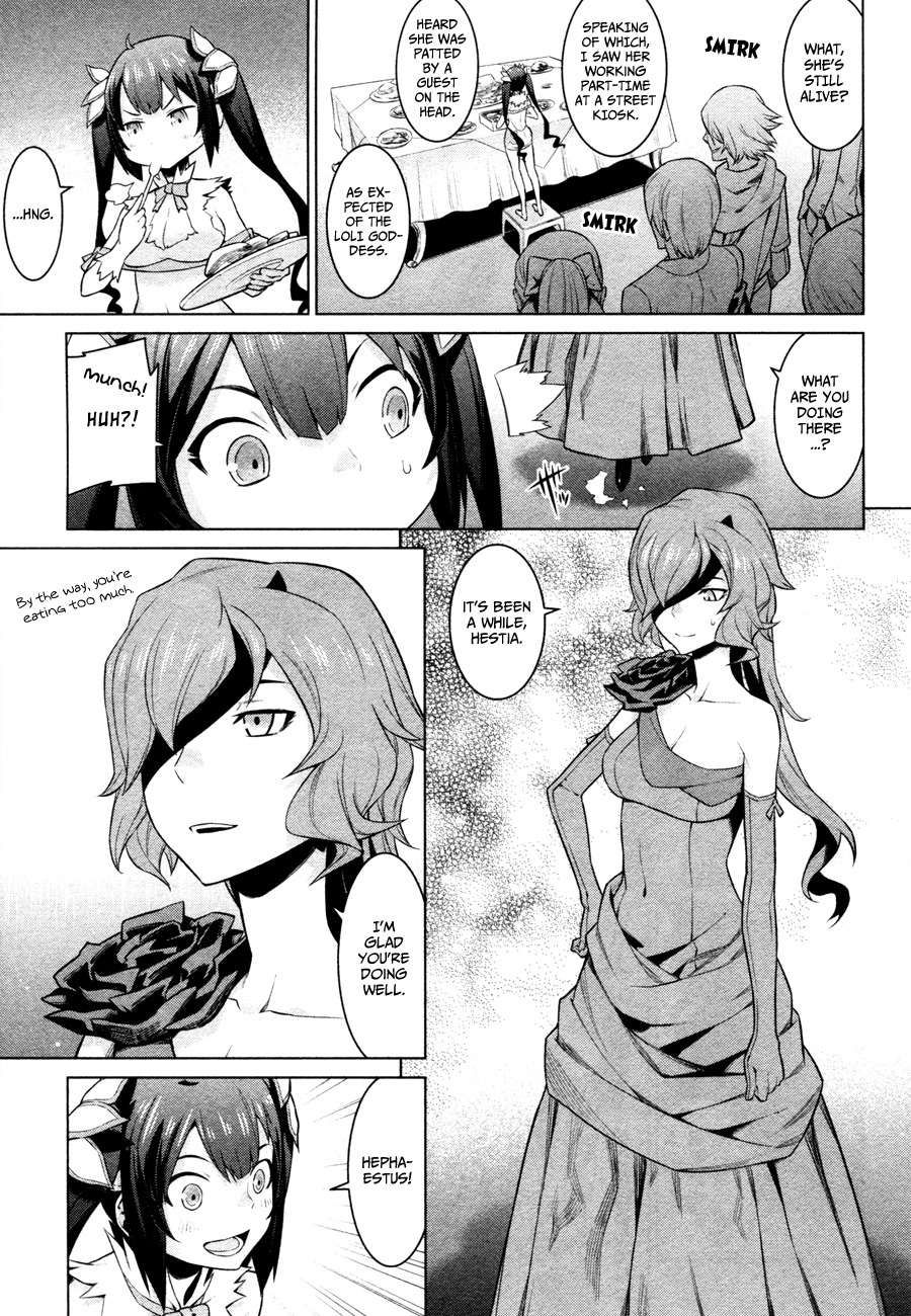 Dungeon ni Deai o Motomeru no wa Machigatte Iru Darou ka Chapter 4 page 17 - Chapter 4: I Want to Support You