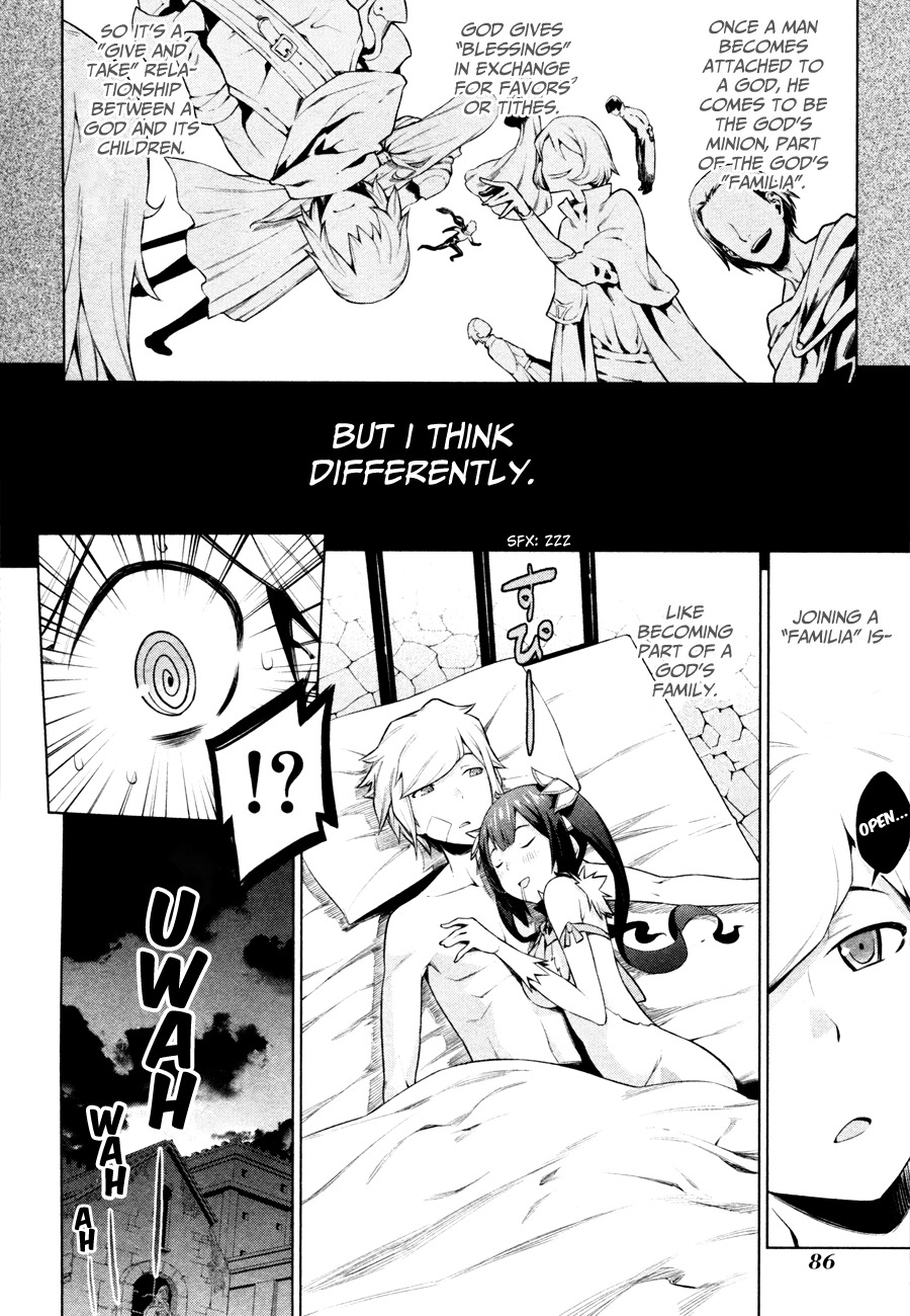 Dungeon ni Deai o Motomeru no wa Machigatte Iru Darou ka Chapter 4 page 2 - Chapter 4: I Want to Support You