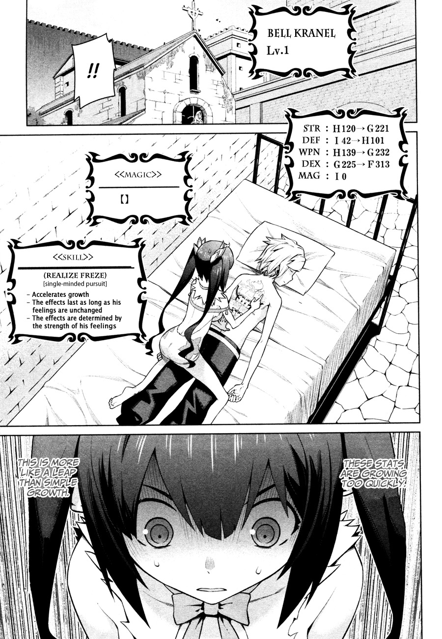 Dungeon ni Deai o Motomeru no wa Machigatte Iru Darou ka Chapter 4 page 3 - Chapter 4: I Want to Support You