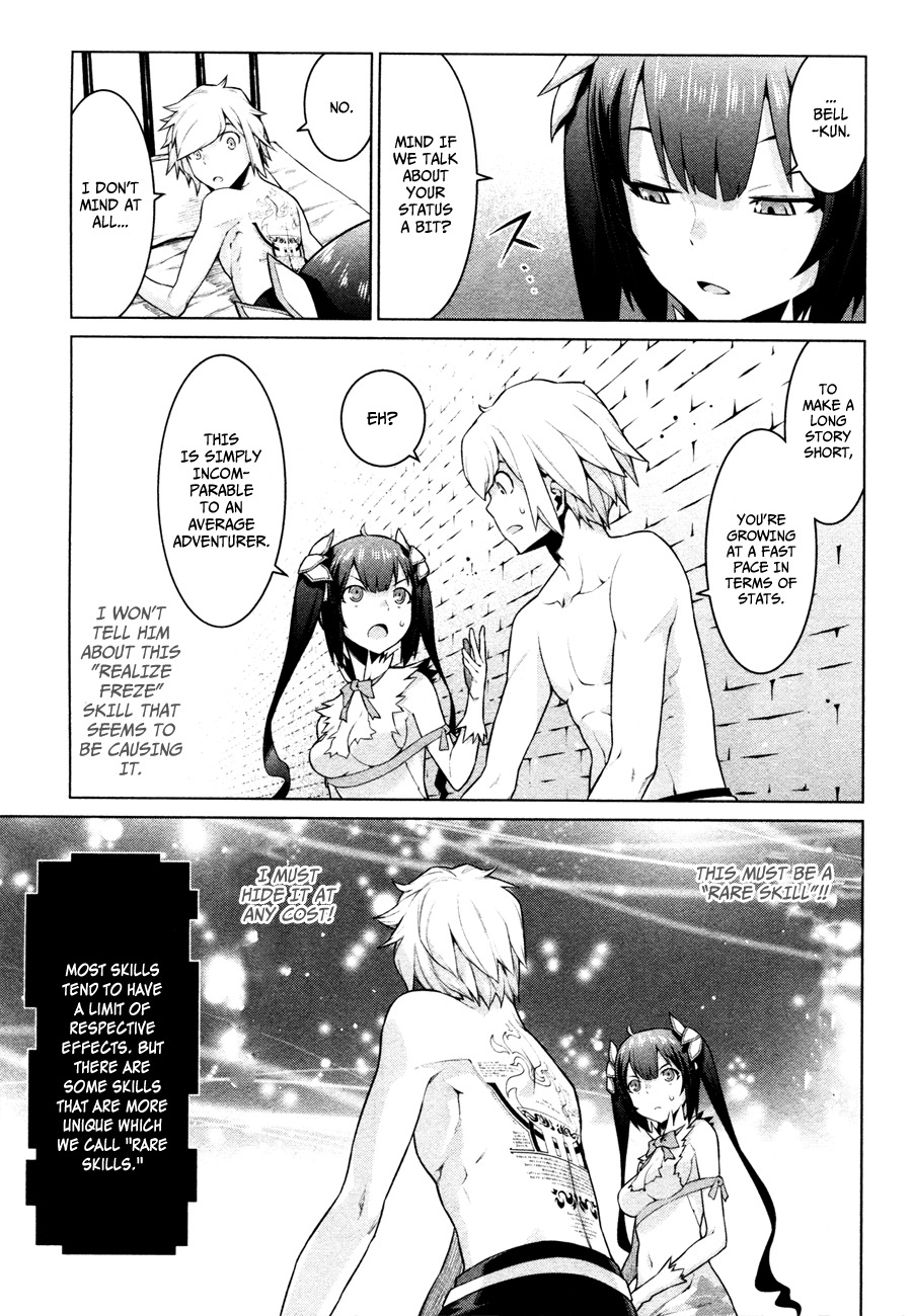 Dungeon ni Deai o Motomeru no wa Machigatte Iru Darou ka Chapter 4 page 5 - Chapter 4: I Want to Support You