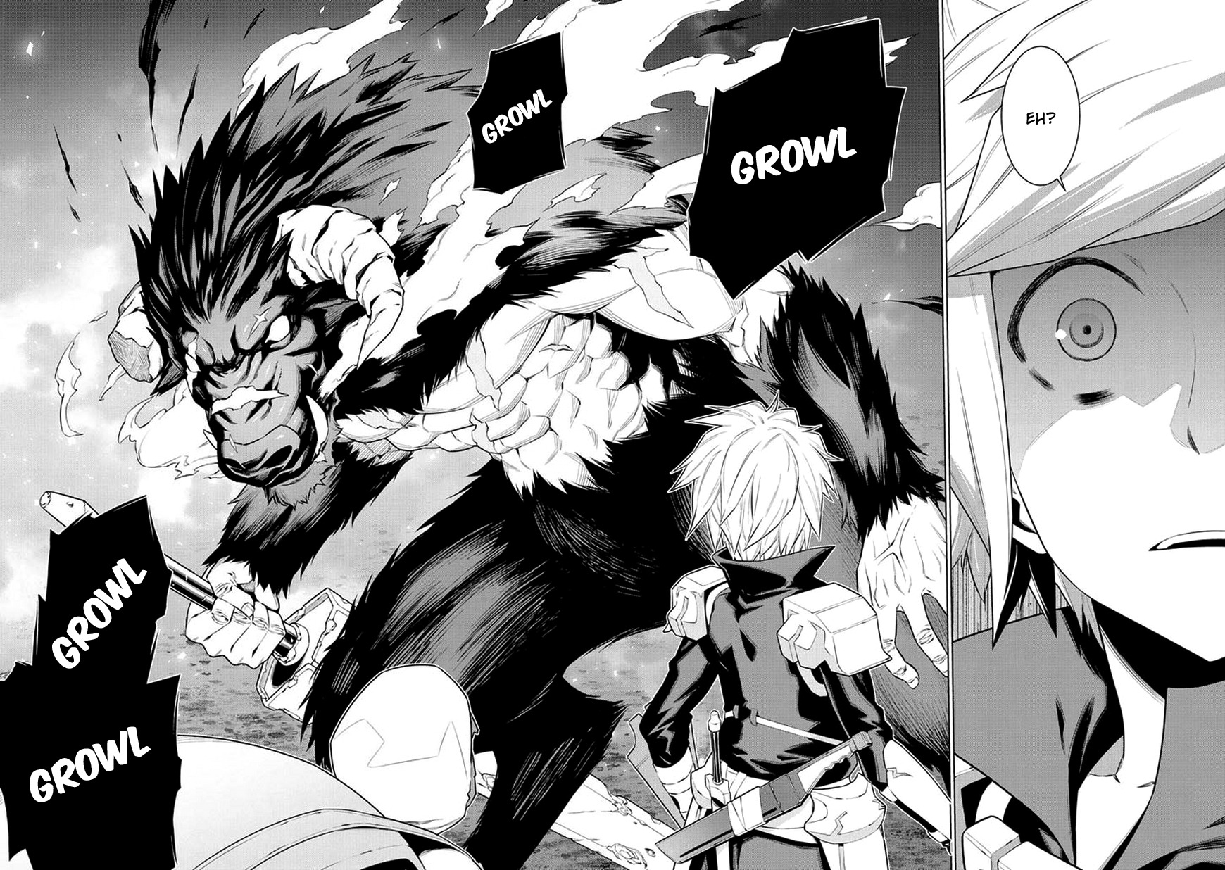 Dungeon ni Deai o Motomeru no wa Machigatte Iru Darou ka Chapter 40 page 5 - Chapter 40: A Desperate Predicament