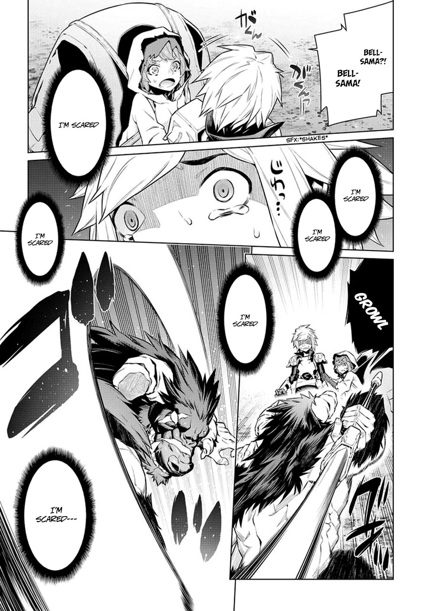Dungeon ni Deai o Motomeru no wa Machigatte Iru Darou ka Chapter 40 page 7 - Chapter 40: A Desperate Predicament