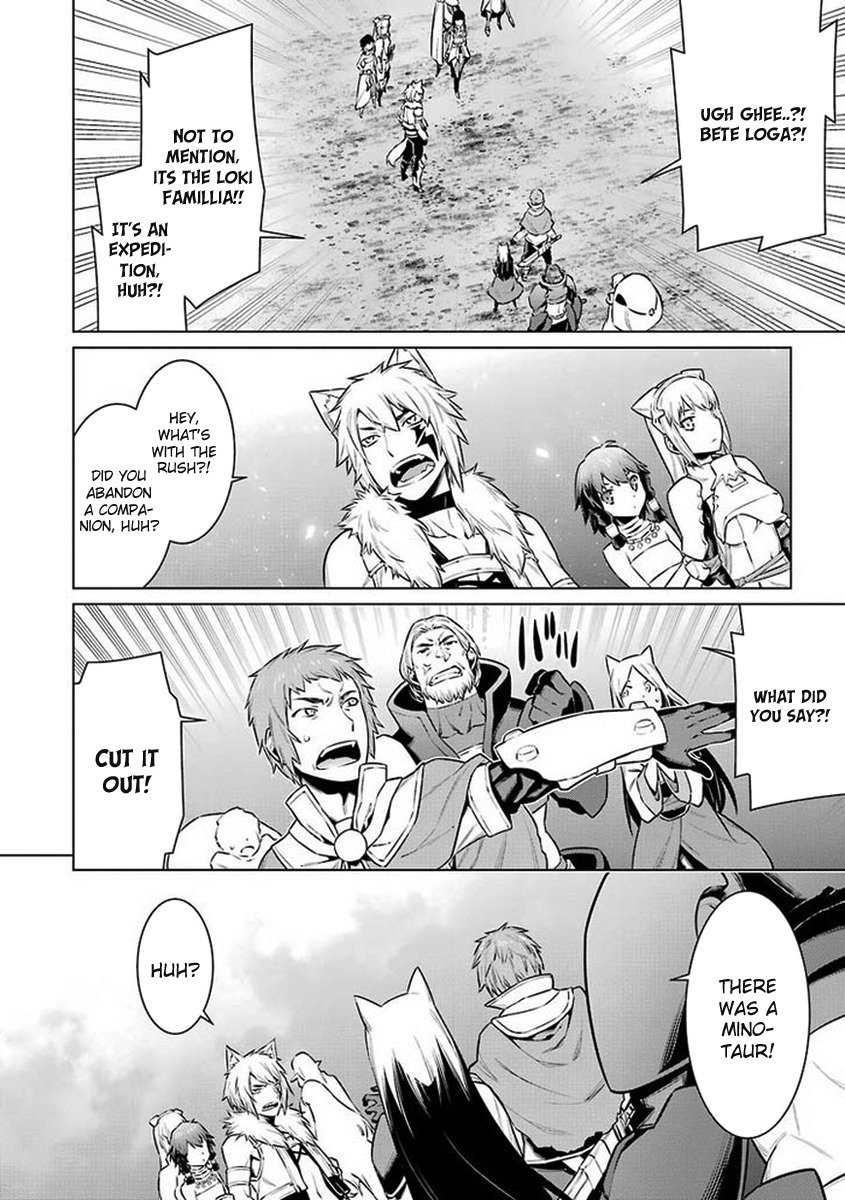 Dungeon ni Deai o Motomeru no wa Machigatte Iru Darou ka Chapter 41 page 17 - Chapter 41: What It Means To Be A Hero