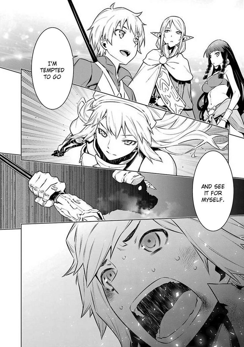 Dungeon ni Deai o Motomeru no wa Machigatte Iru Darou ka Chapter 41 page 21 - Chapter 41: What It Means To Be A Hero