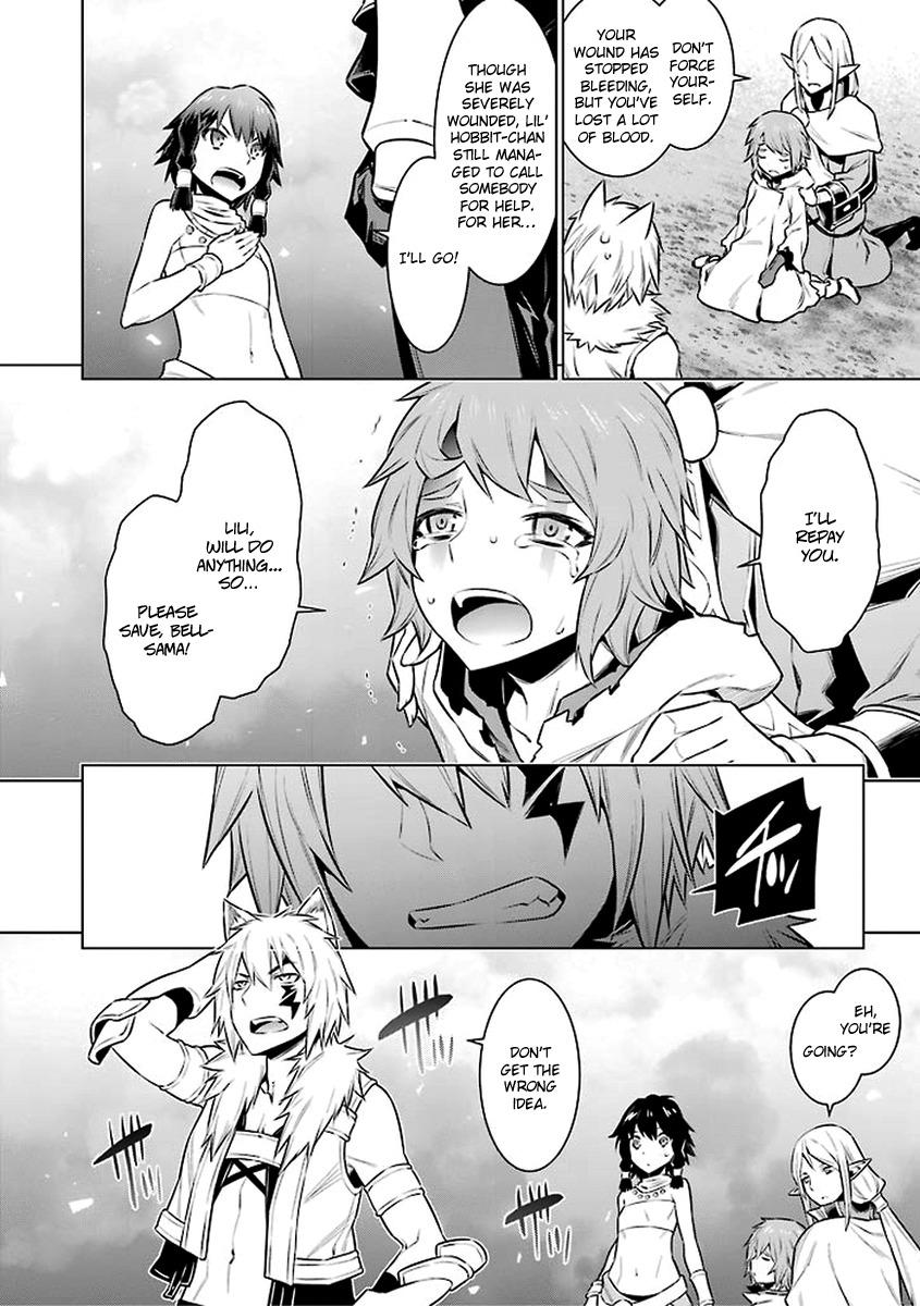 Dungeon ni Deai o Motomeru no wa Machigatte Iru Darou ka Chapter 43 page 13 - Chapter 43: Awakening