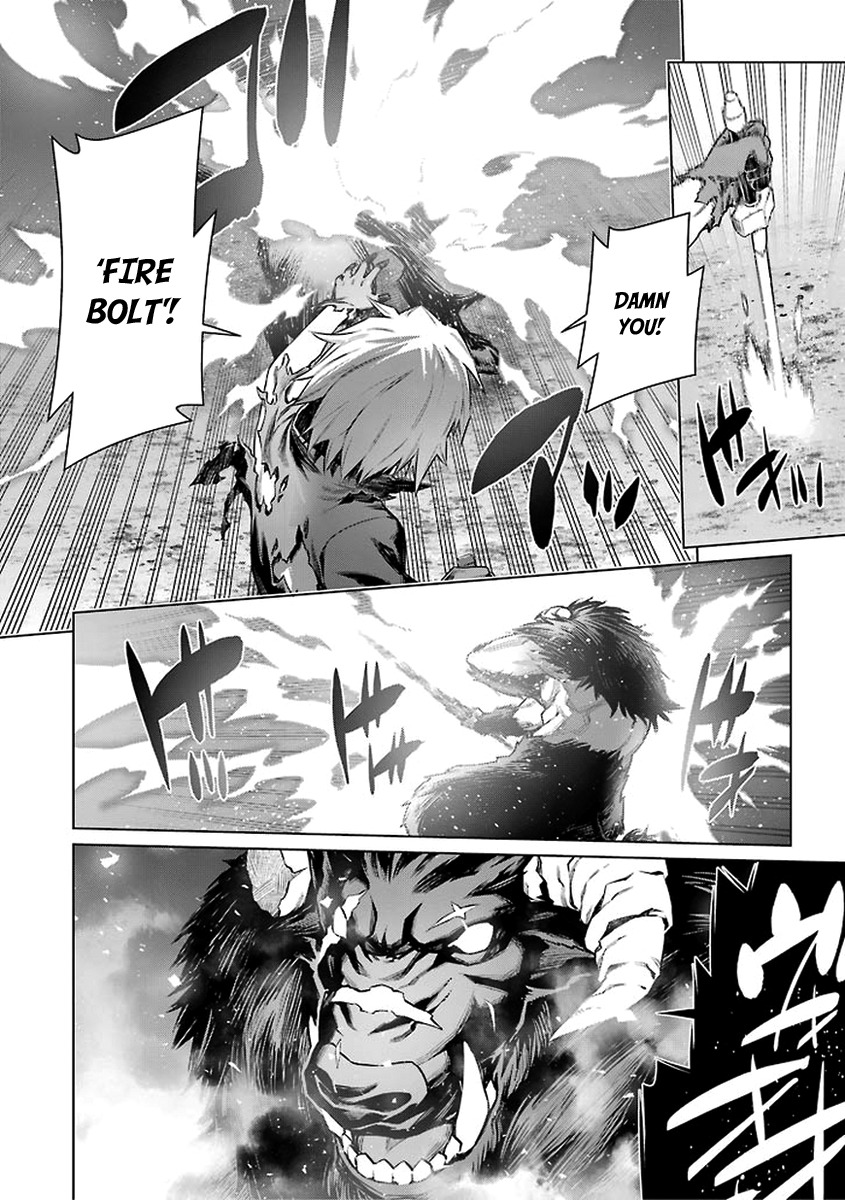 Dungeon ni Deai o Motomeru no wa Machigatte Iru Darou ka Chapter 44 page 10 - Chapter 44: Aspiring Hero