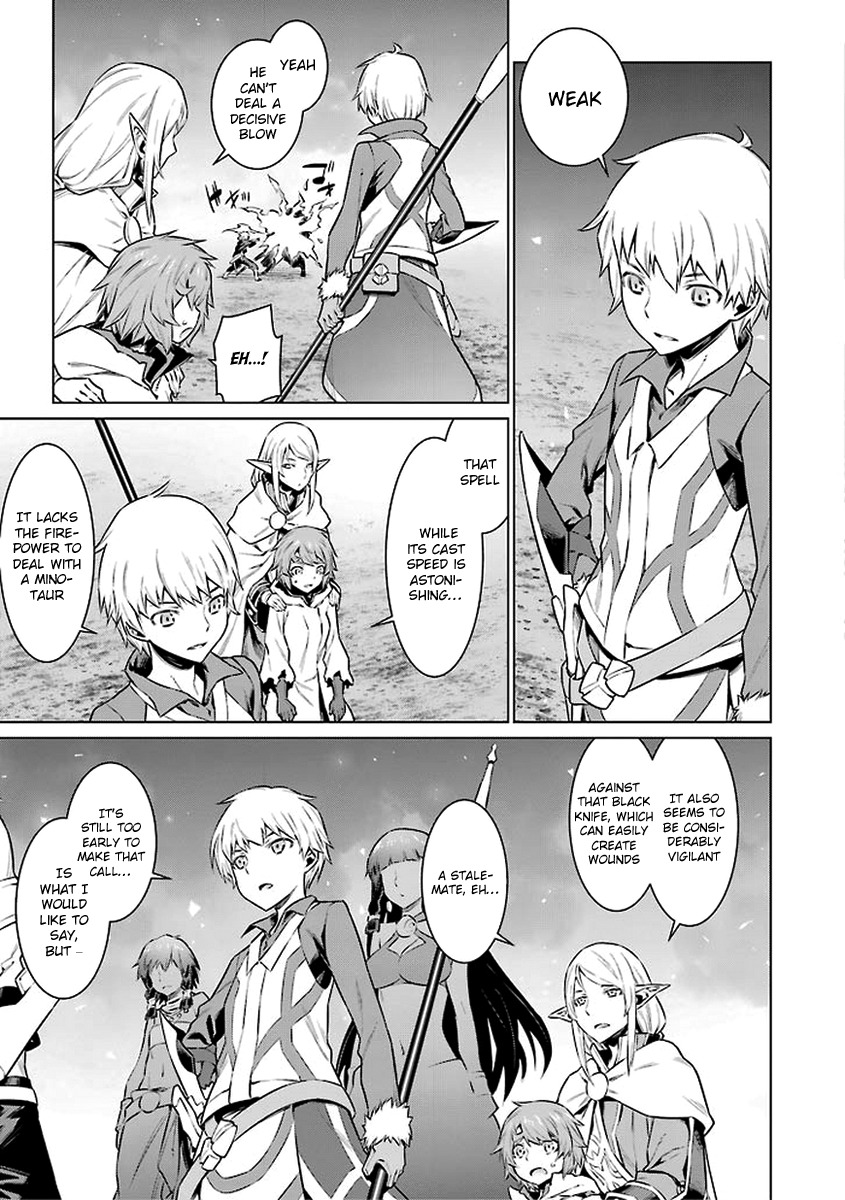 Dungeon ni Deai o Motomeru no wa Machigatte Iru Darou ka Chapter 44 page 11 - Chapter 44: Aspiring Hero
