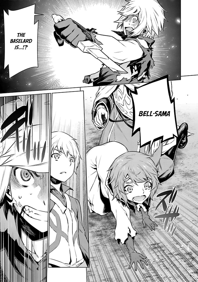 Dungeon ni Deai o Motomeru no wa Machigatte Iru Darou ka Chapter 44 page 13 - Chapter 44: Aspiring Hero