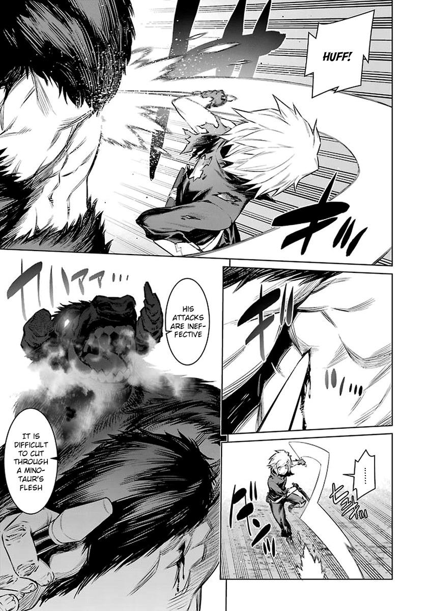 Dungeon ni Deai o Motomeru no wa Machigatte Iru Darou ka Chapter 44 page 9 - Chapter 44: Aspiring Hero