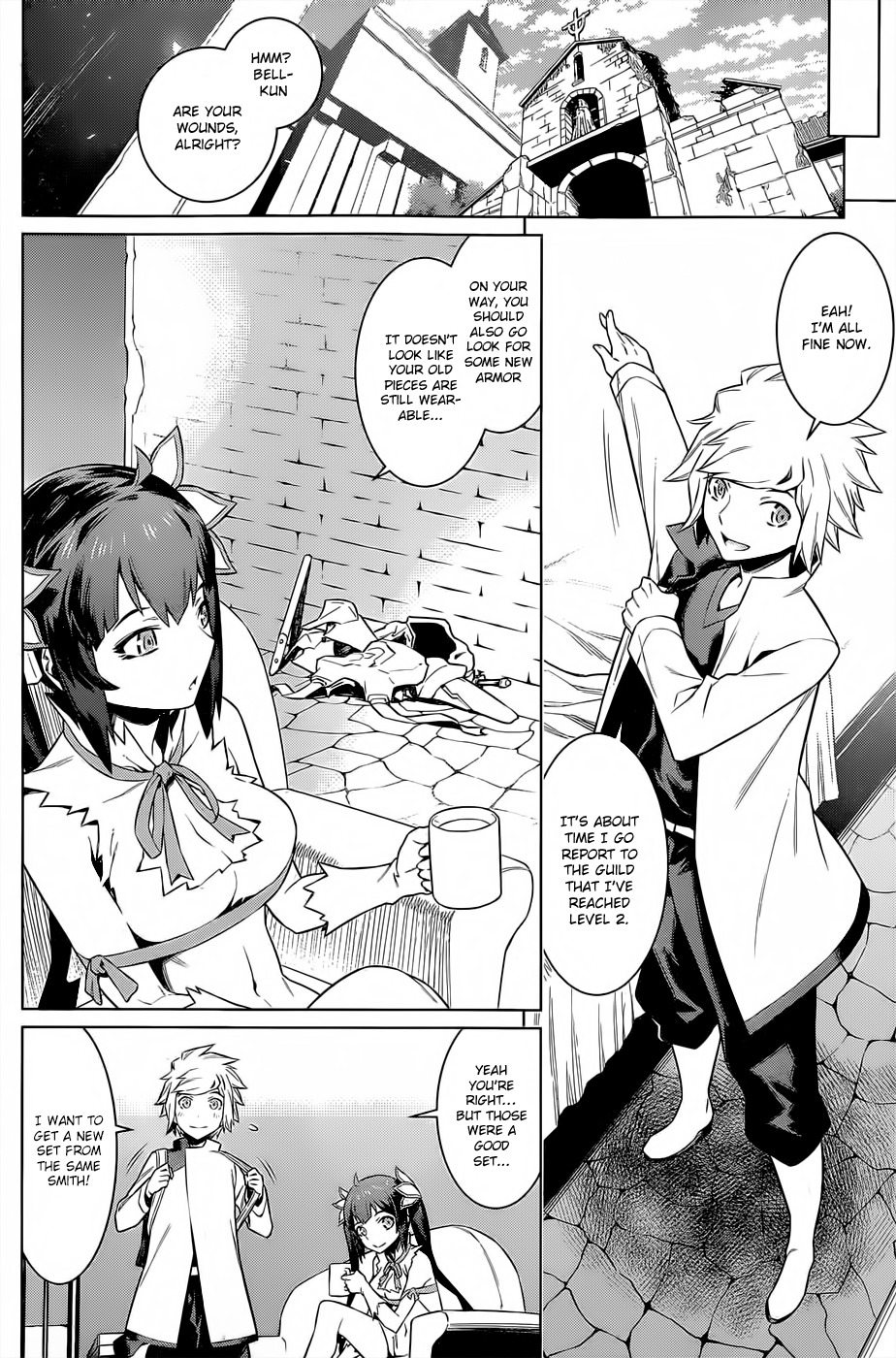 Dungeon ni Deai o Motomeru no wa Machigatte Iru Darou ka Chapter 46 page 14 - Chapter 46: Adventurer