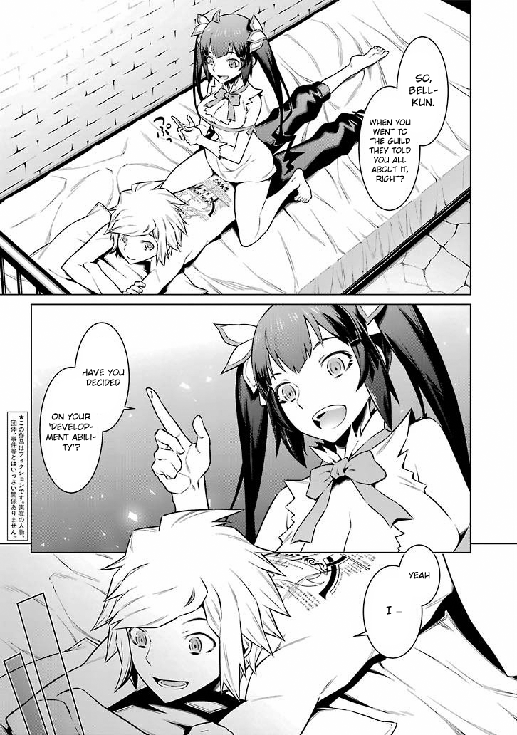 Dungeon ni Deai o Motomeru no wa Machigatte Iru Darou ka Chapter 47 page 6 - Chapter 47