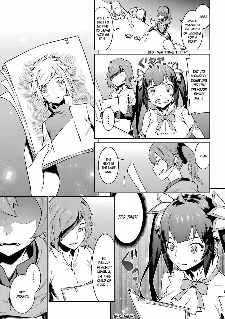 Dungeon ni Deai o Motomeru no wa Machigatte Iru Darou ka Chapter 48 page 11 - Chapter 48: Raising the Curtain on the Gods' Meeting