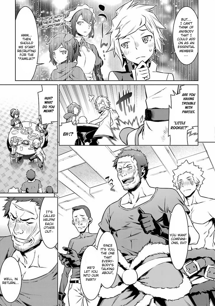 Dungeon ni Deai o Motomeru no wa Machigatte Iru Darou ka Chapter 49 page 13 - Chapter 49: A New Encounter *