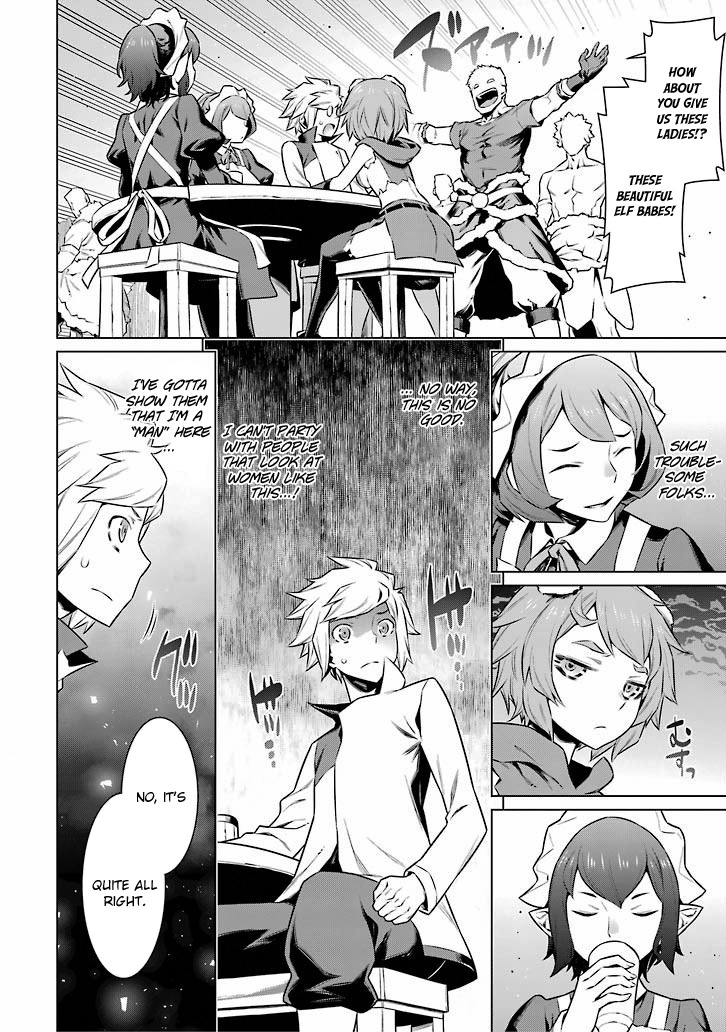 Dungeon ni Deai o Motomeru no wa Machigatte Iru Darou ka Chapter 49 page 14 - Chapter 49: A New Encounter *