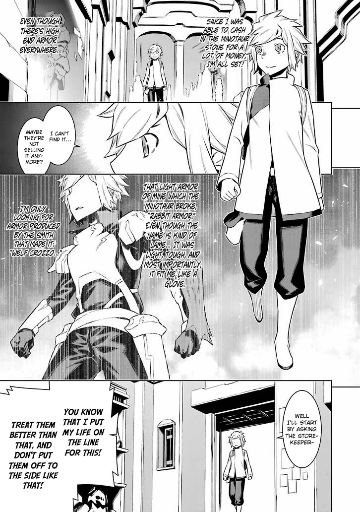 Dungeon ni Deai o Motomeru no wa Machigatte Iru Darou ka Chapter 49 page 21 - Chapter 49: A New Encounter *