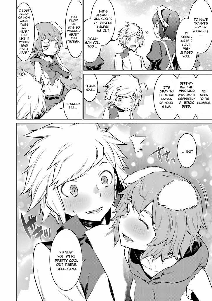 Dungeon ni Deai o Motomeru no wa Machigatte Iru Darou ka Chapter 49 page 8 - Chapter 49: A New Encounter *