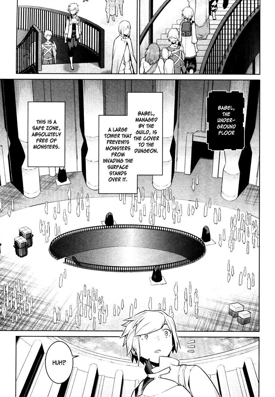 Dungeon ni Deai o Motomeru no wa Machigatte Iru Darou ka Chapter 5 page 13 - Chapter 5: A Goddess' Prank