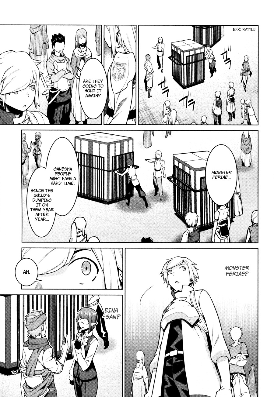 Dungeon ni Deai o Motomeru no wa Machigatte Iru Darou ka Chapter 5 page 15 - Chapter 5: A Goddess' Prank
