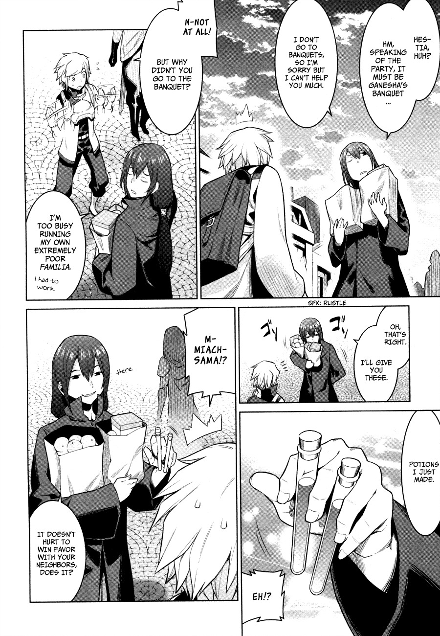 Dungeon ni Deai o Motomeru no wa Machigatte Iru Darou ka Chapter 5 page 18 - Chapter 5: A Goddess' Prank