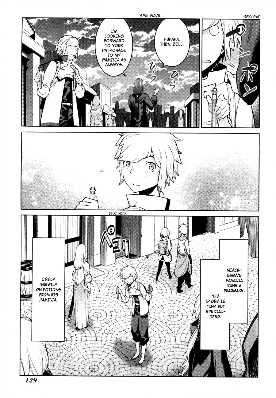 Dungeon ni Deai o Motomeru no wa Machigatte Iru Darou ka Chapter 5 page 19 - Chapter 5: A Goddess' Prank