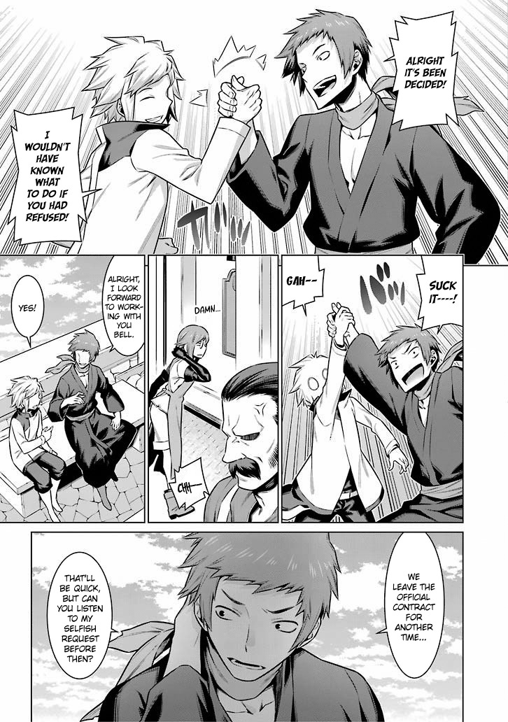 Dungeon ni Deai o Motomeru no wa Machigatte Iru Darou ka Chapter 50 page 13 - Chapter 50: Increasing the Relationships