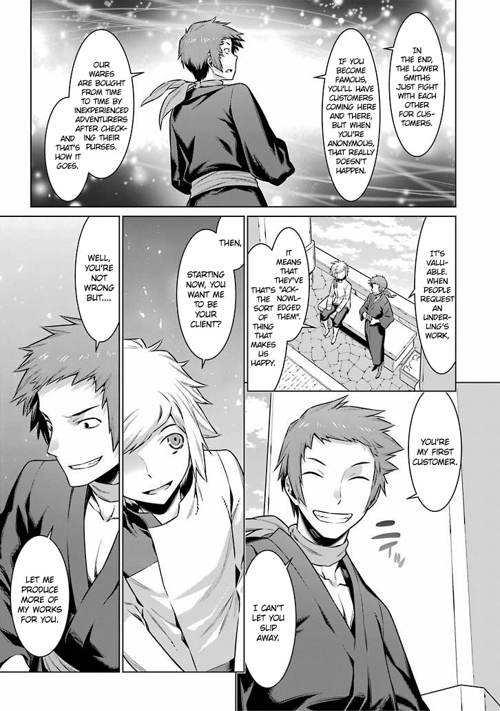 Dungeon ni Deai o Motomeru no wa Machigatte Iru Darou ka Chapter 50 page 9 - Chapter 50: Increasing the Relationships