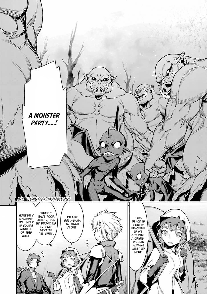 Dungeon ni Deai o Motomeru no wa Machigatte Iru Darou ka Chapter 51 page 10 - Chapter 51: The Rank Ups Blessing