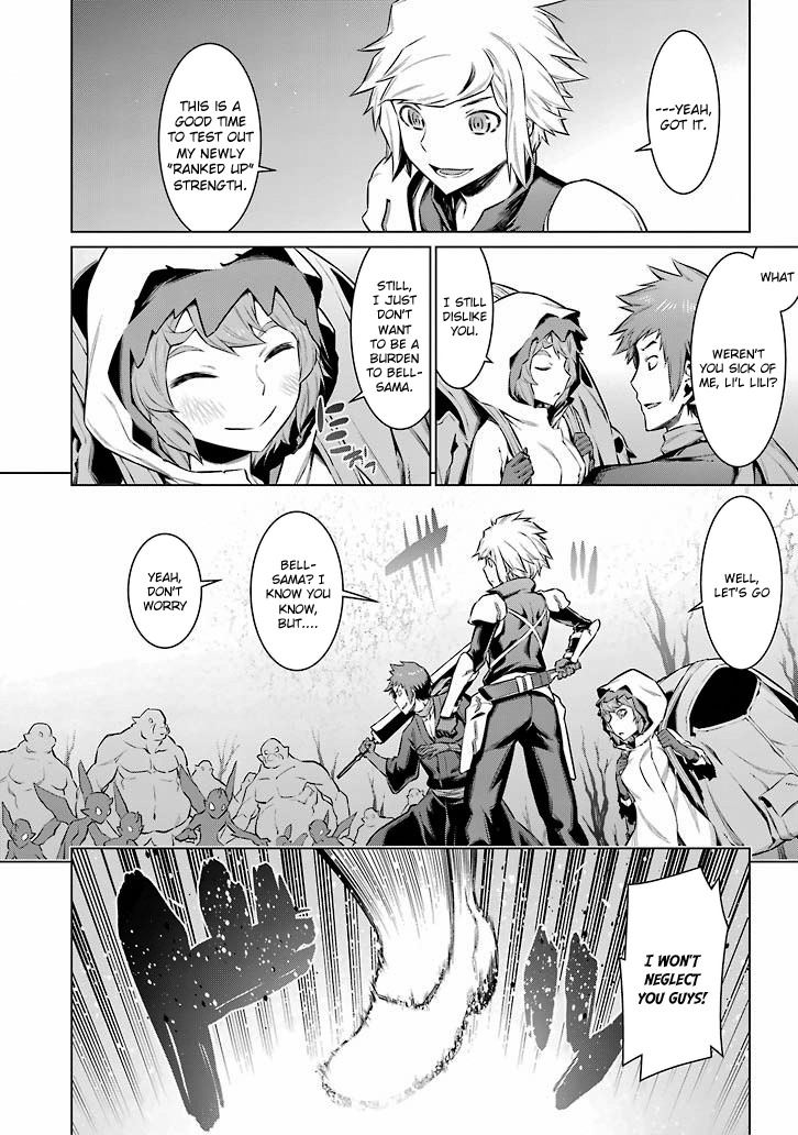 Dungeon ni Deai o Motomeru no wa Machigatte Iru Darou ka Chapter 51 page 11 - Chapter 51: The Rank Ups Blessing