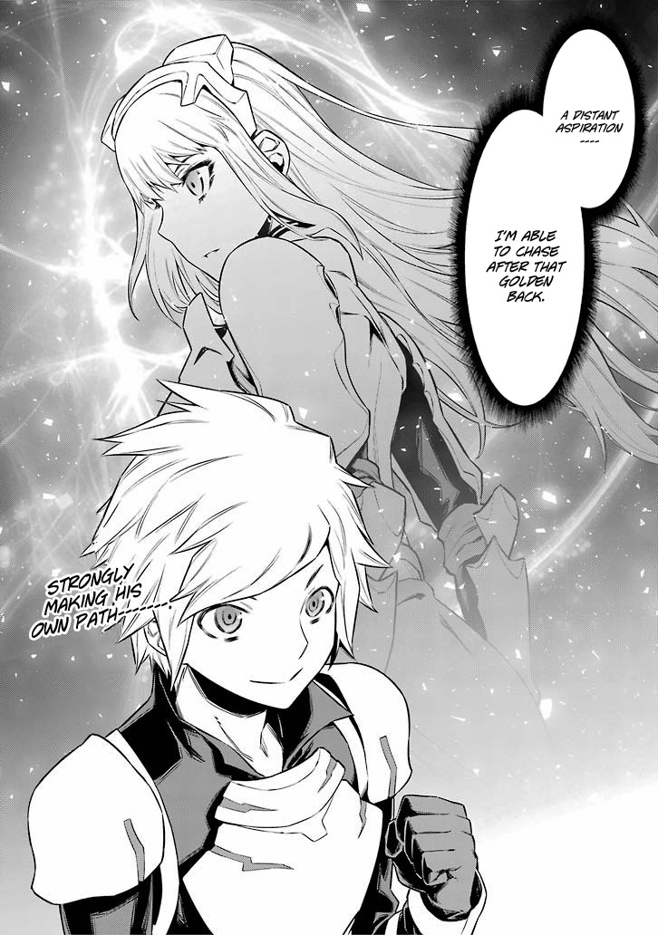 Dungeon ni Deai o Motomeru no wa Machigatte Iru Darou ka Chapter 51 page 19 - Chapter 51: The Rank Ups Blessing