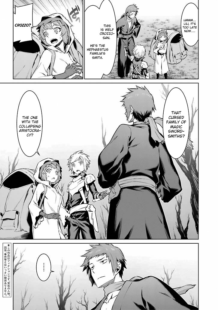 Dungeon ni Deai o Motomeru no wa Machigatte Iru Darou ka Chapter 51 page 6 - Chapter 51: The Rank Ups Blessing