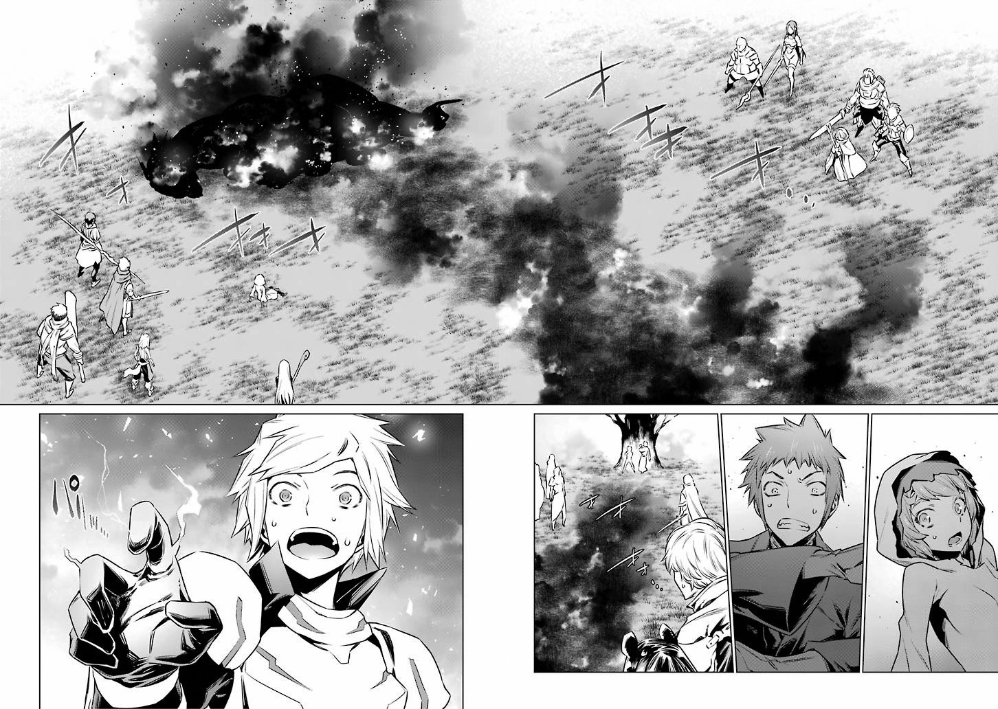 Dungeon ni Deai o Motomeru no wa Machigatte Iru Darou ka Chapter 53 page 14 - Chapter 53: Activate