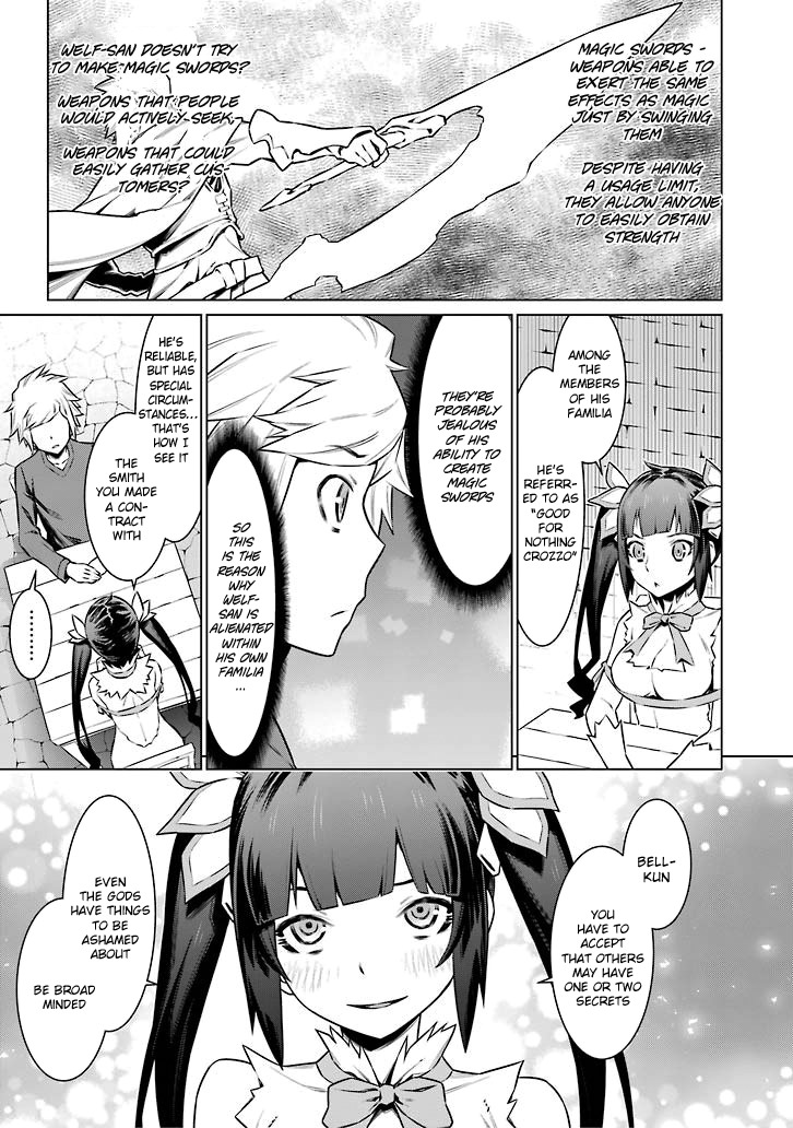 Dungeon ni Deai o Motomeru no wa Machigatte Iru Darou ka Chapter 54 page 7 - Chapter 54: Truth