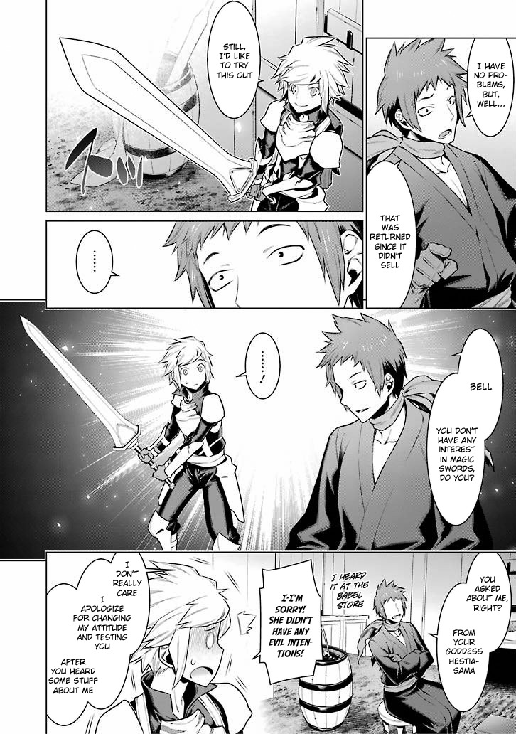 Dungeon ni Deai o Motomeru no wa Machigatte Iru Darou ka Chapter 55 page 4 - Chapter 55: Two Dreams, One Future