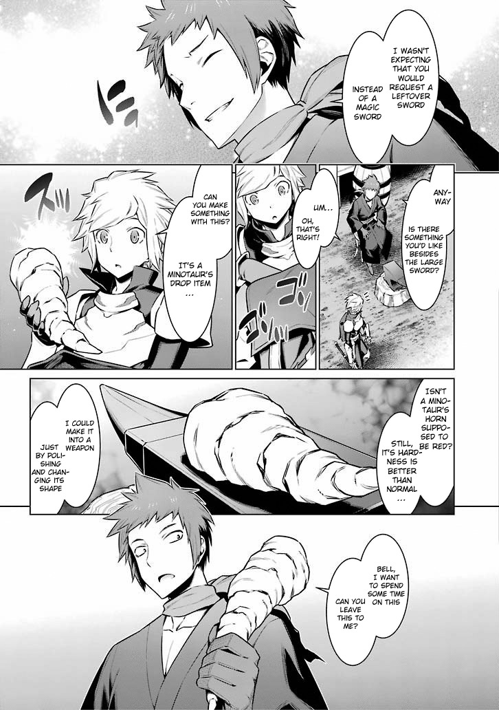 Dungeon ni Deai o Motomeru no wa Machigatte Iru Darou ka Chapter 55 page 5 - Chapter 55: Two Dreams, One Future