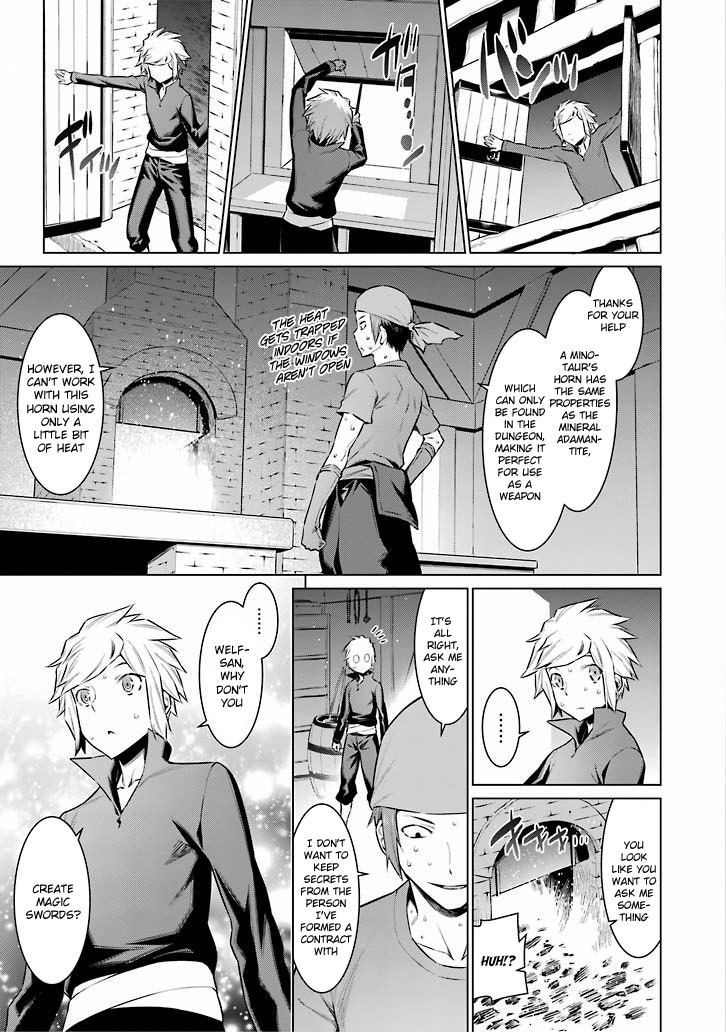 Dungeon ni Deai o Motomeru no wa Machigatte Iru Darou ka Chapter 55 page 7 - Chapter 55: Two Dreams, One Future