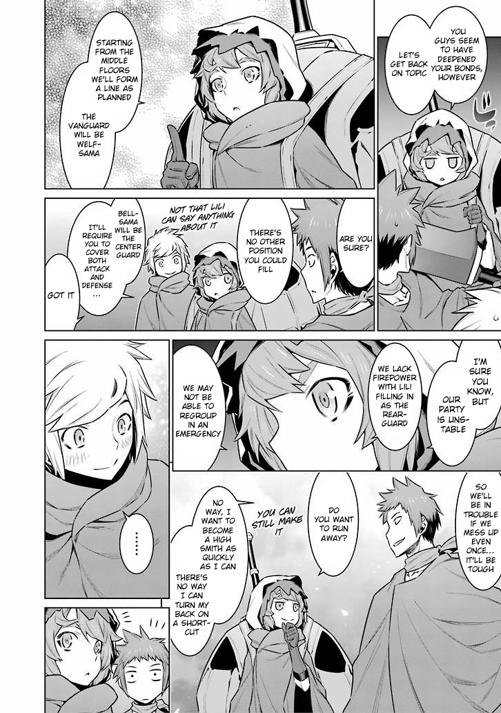 Dungeon ni Deai o Motomeru no wa Machigatte Iru Darou ka Chapter 56 page 17 - Chapter 56: A New Advance