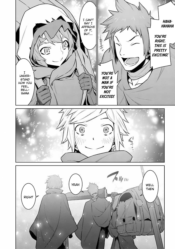 Dungeon ni Deai o Motomeru no wa Machigatte Iru Darou ka Chapter 56 page 19 - Chapter 56: A New Advance