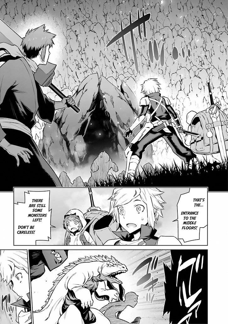 Dungeon ni Deai o Motomeru no wa Machigatte Iru Darou ka Chapter 56 page 7 - Chapter 56: A New Advance