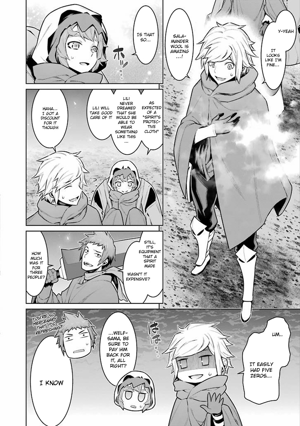 Dungeon ni Deai o Motomeru no wa Machigatte Iru Darou ka Chapter 57 page 16 - Chapter 57: Herald of the Sign