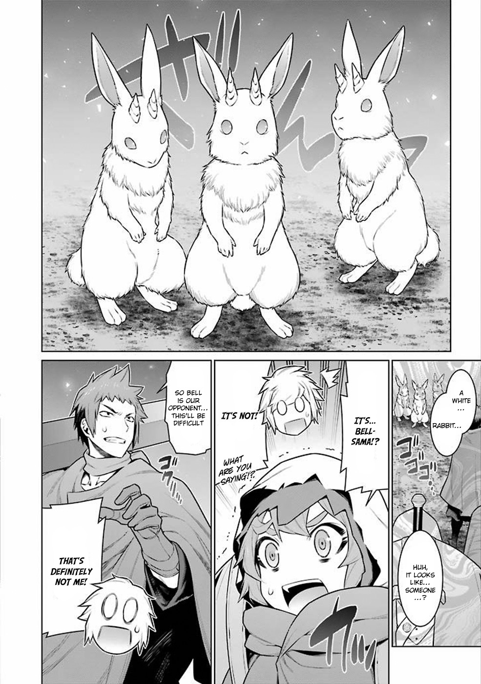 Dungeon ni Deai o Motomeru no wa Machigatte Iru Darou ka Chapter 57 page 18 - Chapter 57: Herald of the Sign