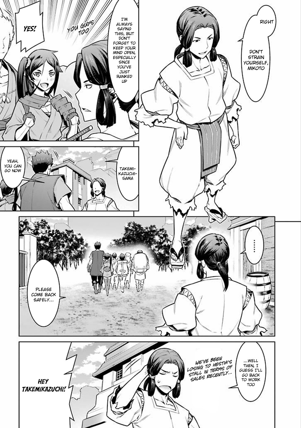 Dungeon ni Deai o Motomeru no wa Machigatte Iru Darou ka Chapter 57 page 5 - Chapter 57: Herald of the Sign