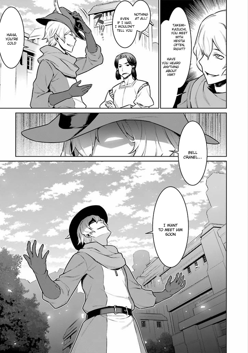 Dungeon ni Deai o Motomeru no wa Machigatte Iru Darou ka Chapter 57 page 9 - Chapter 57: Herald of the Sign